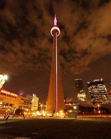 It is 553.3 m high CN Tower