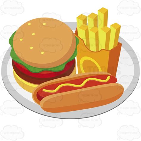 Food Plate Clipart Free Download On Clipartmag