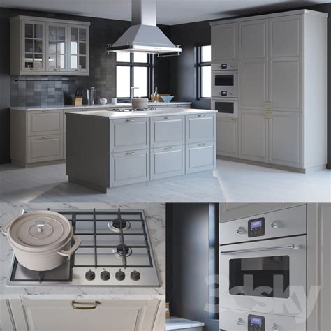 Download on this page our 3d ikea kitchen libraries for sweet home 3d. 3d models: Kitchen - Kitchen IKEA Method BODBYN | Bodbyn, Kitchen, Ikea