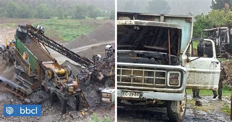 Tercer Ataque Del Día En El Bío Bío Queman Camión Generador Caseta Y