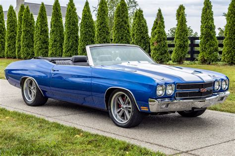 Ls3 Powered 1970 Chevrolet Chevelle Malibu Convertible For Sale On Bat