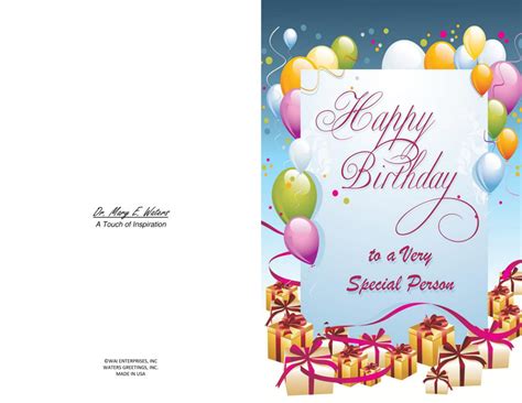 Three Printable Birthday Cards Blank Inside 55 X 85 And 3