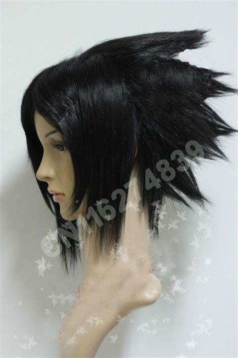 Naruto Uchiha Sasuke Cosplay Wig Black Sasuke Uchiha Naruto Sasuke Cosplay Cosplay Wigs Wig