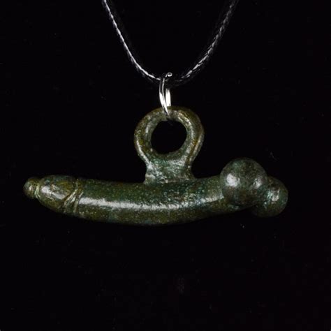 Ancient Roman Bronze Phallus Amulet Catawiki