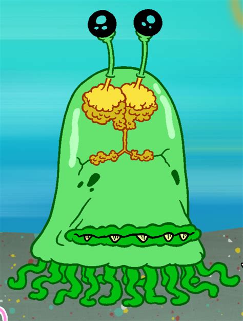 Evil Alien Jellyfish Overlord Encyclopedia Spongebobia The