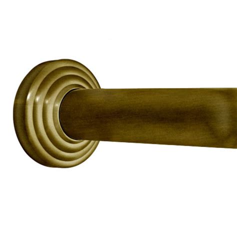 Take those long and enjoyable showers without the worry of. Waverly - Antique Brass - Shower Rod