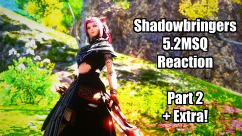 Emotes, glamour items, and minions received from various sidequests. FFXIV Shadowbringers 5.2 MSQ Reactions - Part 2 + Extra - YouTube