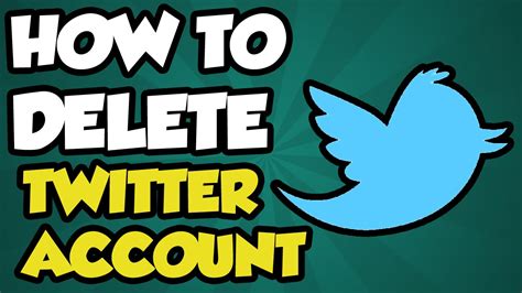 How To Delete Your Twitter Account 2017 How To Permanently Delete