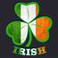Irish Shamrock Vinyl Decal St Patricks Lucky Ireland Flag Clover Luck 