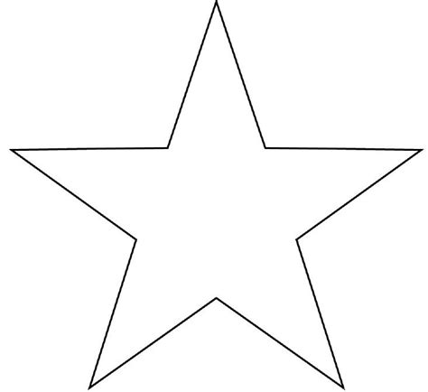 5 Best Images Of Large Star Stencil Printable Large Star Template 5