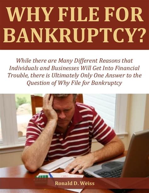 why file for bankruptcy