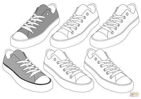 Zapatillas Para Colorear Nike Zapatillas Jordan De Nike Dibujo Para Colorear