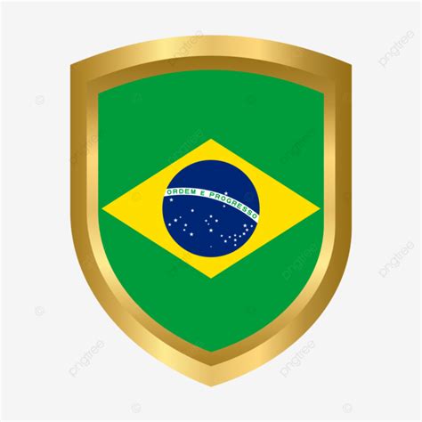 Escudo De Oro De La Bandera De Brasil Png Brasil Bandera De Brasil Escudo De Oro Png Y