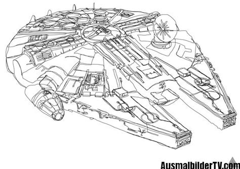 Kostenlose ausmalbilder und malvorlagen zum drucken ffürr kinder. Malvorlagen Star Wars Raumschiffe