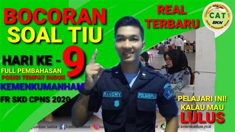 Bocoran soal tiu cpns 2020. BOCORAN SOAL TIU CPNS 2020 TERBARU LENGKAP PEMBAHASANNYA ...