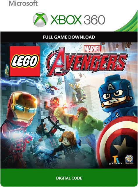 Lego Marvels Avengers Xbox 360 Digital Code Uk Pc