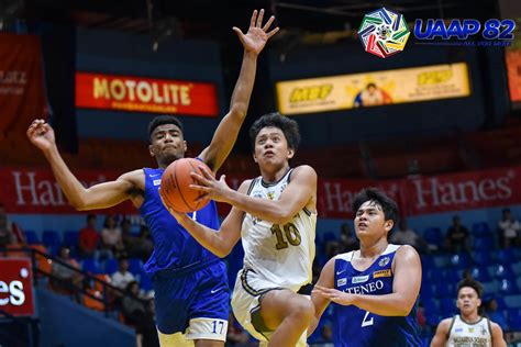 Francis lopez (ateneo) 6'6 12. Undefeated NU escapes feisty Ateneo in UAAP boys' basketball