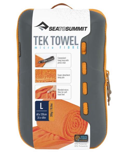 Sea To Summit Tek Towel Large By Sea To Summit Travel And Outdoor Gear