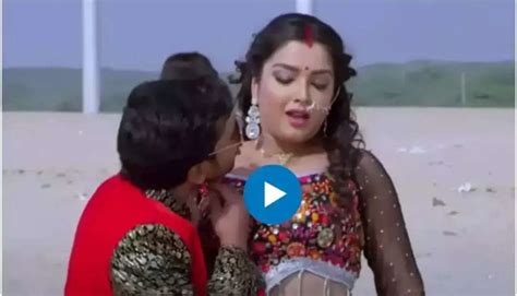 bhojpuri dance video आम्रपाली दुबे और निरहुआ ने डांस से मचाई धूम बार बार देखा जा रहा video