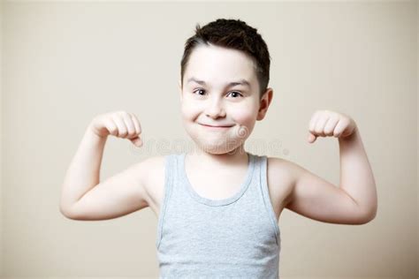 Funny Cute Kid Flexing Stock Photos Free And Royalty Free Stock Photos