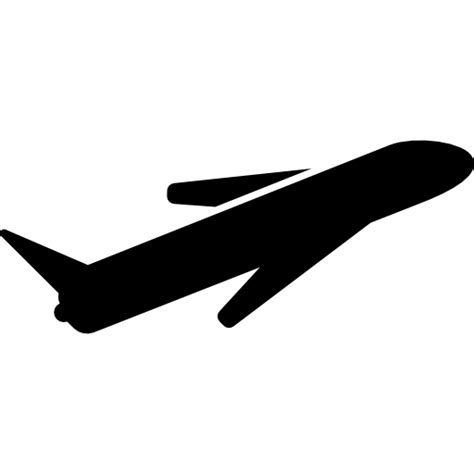 Airplane Flight Silhouette Computer Icons Plane Vector Png Download