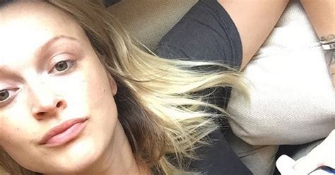 Pregnant Fearne Cotton Glows In Make Up Free Selfie As Due Date Grows
