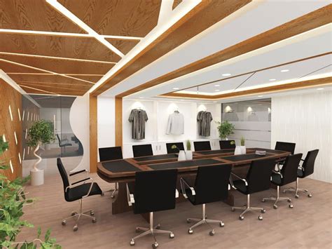 Conference Room Interior Garments Sample Discussion Room Design Ideas