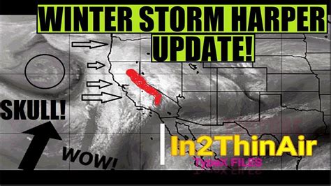 Winter Storm Harper Update Amazing Anomalies And Visuals Youtube