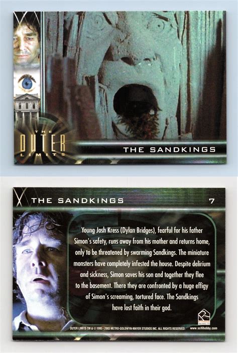 the sandkings 7 the outer limits sex cyborgs and science fiction 2003 card