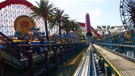 Incredicoaster Full Ride 4k Pov Disneys California Adventure Park