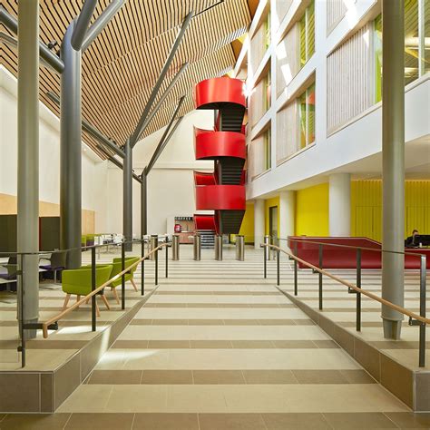 Modern College Campus Design And Architecture In London Featuring