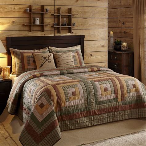 VHC Brands Tallmadge Queen Quilt X Bedroom Quilts Quilt Bedding Rustic Bedding