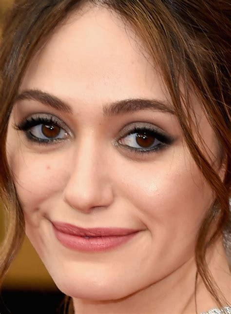 Close Up Of Emmy Rossum At The 2015 Sag Awards Celebrities Female