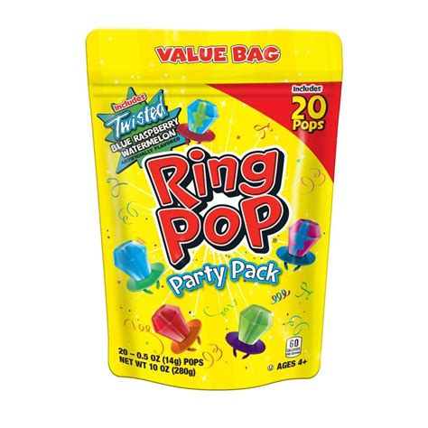 Ring Pop Lollipops And Hard Candies Party Pack 10oz20ct In 2020