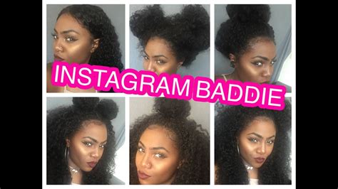 Instagram Baddie Curly Hair Lookbook Youtube