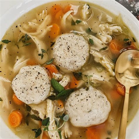 All you need is two ingredients: Gluten Free Chicken & Dumpling Soup - @broccyourbody