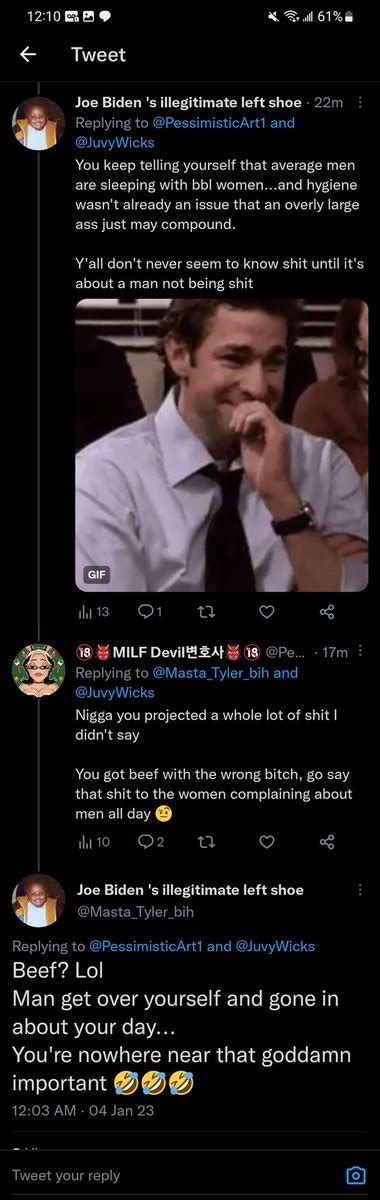 🔞👹milf devil변호사👹🔞 on twitter this why i don t interact on black twitter niggas really just