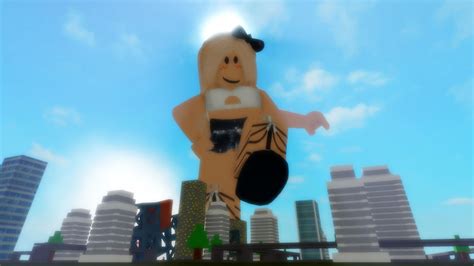 Roblox Giantess Rampage Through The City By Sabig8616 On Deviantart