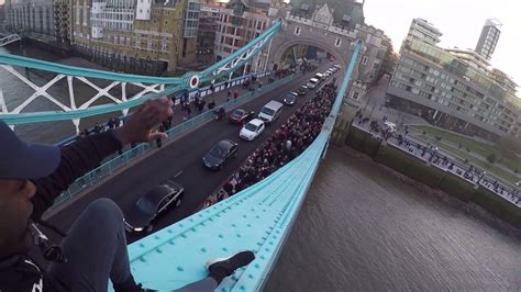 The man's name is andrew. Climbing Tower Bridge (GoPro POV) - YouTube
