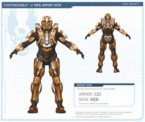 Customizable Armor And Weapon Skins For Halo 4 Halo Diehards