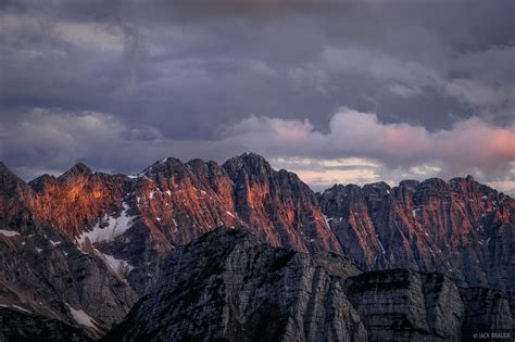Pihavec Glow Julian Alps Slovenia Mountain Photography By Jack Brauer