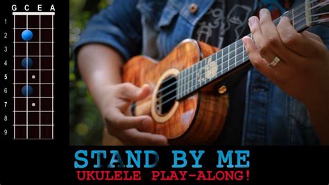Stand By Me Ben E King Ukulele Play Along Ukulele Ukulele Lesson Ukulele Songs