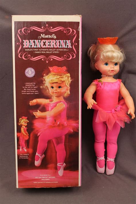 Mattel Dancerina Ballerina Doll 1968 Battery Operated Dolls Ballerina
