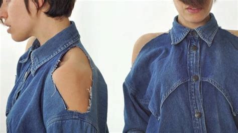 These are easy and fun ways to cut clothes! DIY CUT-OUT SHOULDER SHIRT by Boat People Boutique on Vimeo