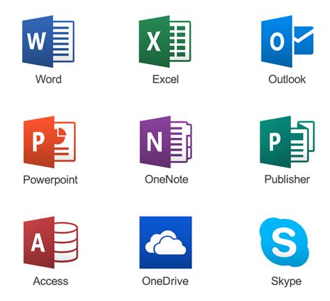 Microsoft Office Icon Download 369762 Free Icons Library