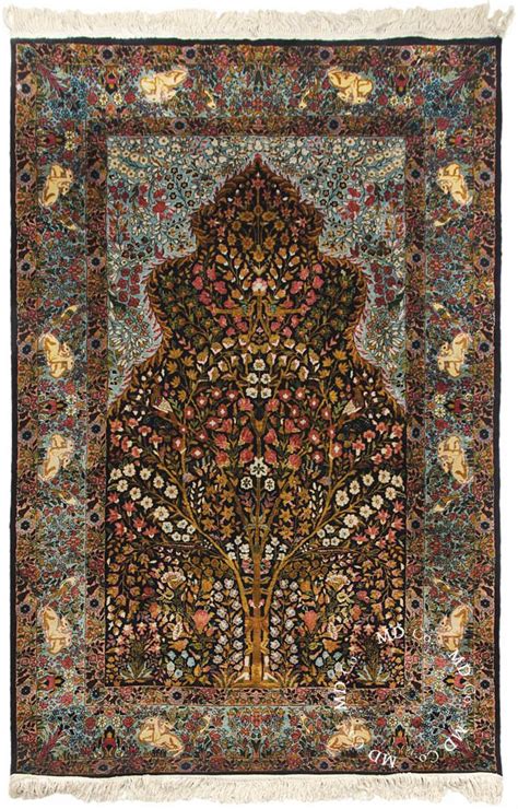 4×6 Fine Indian Kashmir Rug – Collector Rugs from Dilmaghani