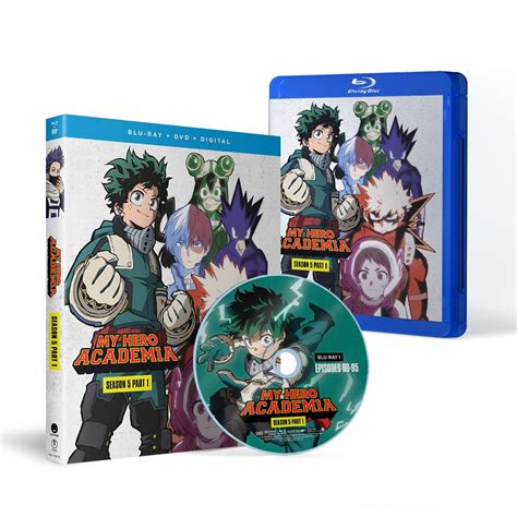 My Hero Academia Season 5 Part 1 Blu Ray Dvd Crunchyroll Store