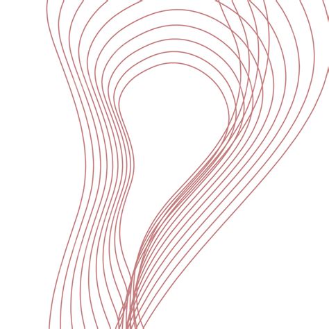 Red Wave Abstract Lines Element Red Wave Abstract Lines Clipart Png