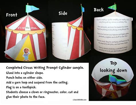 If I Ran The Circus Dr Seuss Writing Prompt Craftivity Classroom