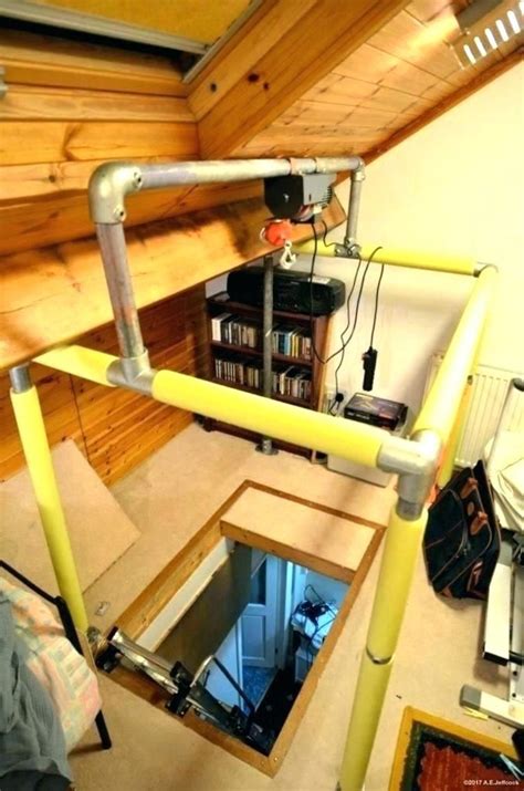 Attic Lift Diy Garage Attic Lift Systems Diy — Home Art Decoration